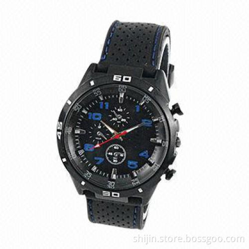 Silicone watches with Japan movement, made in China, for men and women